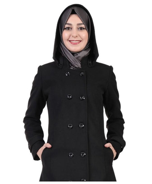 Hooded Long coat