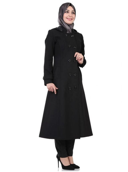 Hooded Long coat