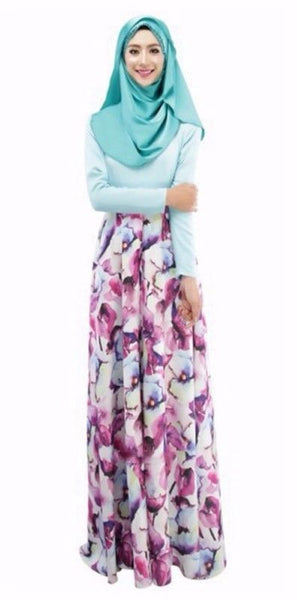 Floral Jilbab