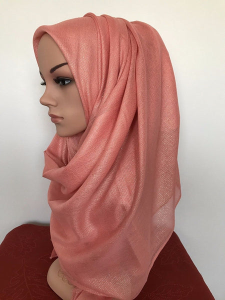 Wedding glitter hijab